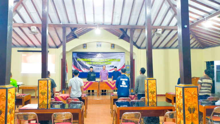 Pembinaan Wawasan Kebangsaan bagi generasi muda, yang diselenggarakan oleh POKJA DPRD Kab Sleman pada Tahun 2025